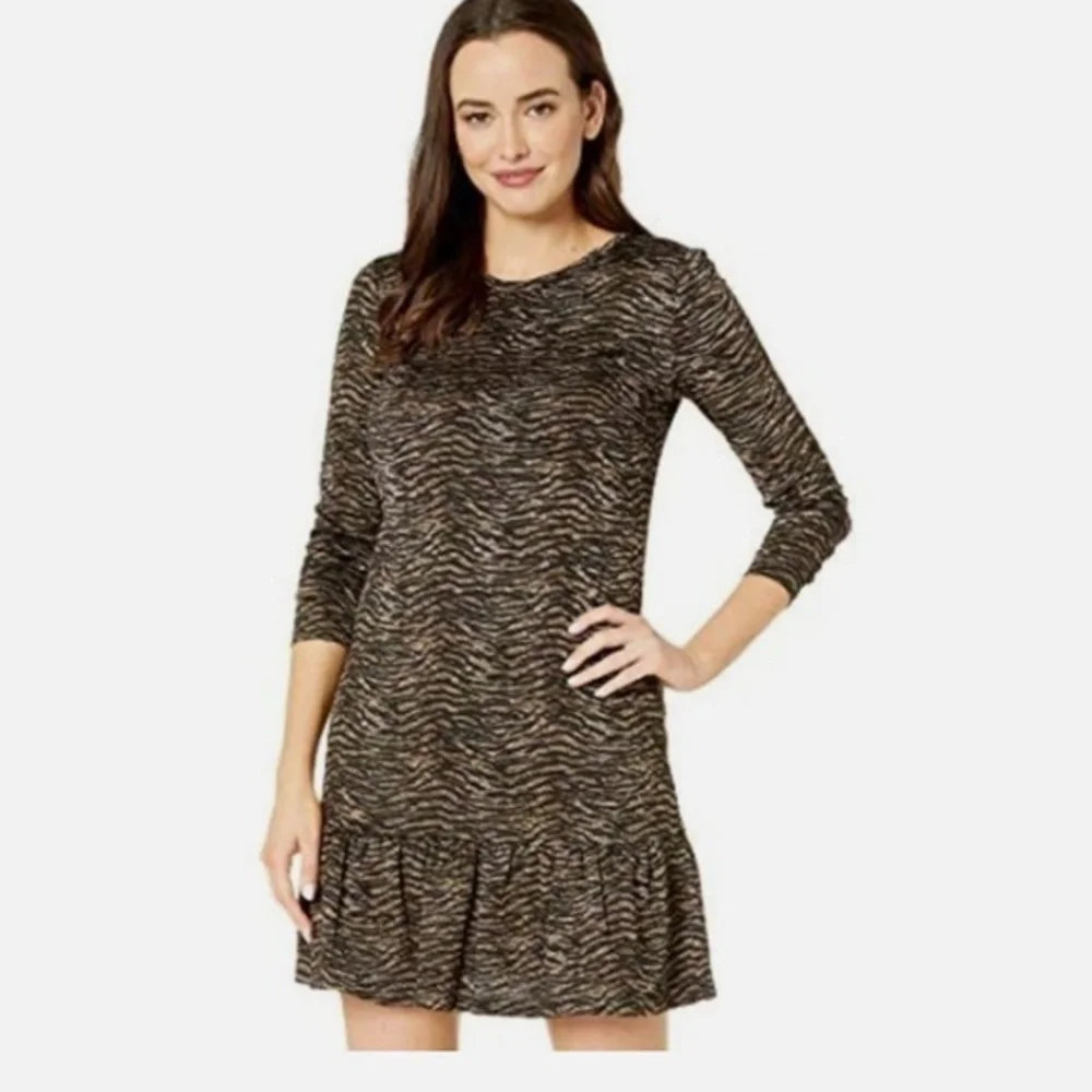Michael Kors tiger print dress size L